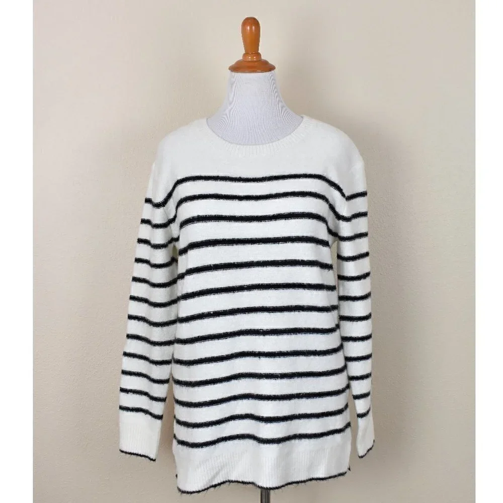 John + Jenn Pete Striped Tunic Sweater